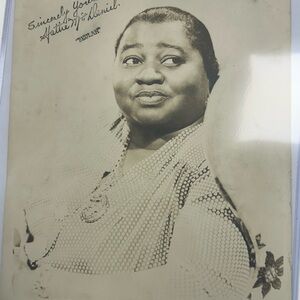 hattie mcdaniel signed Photo